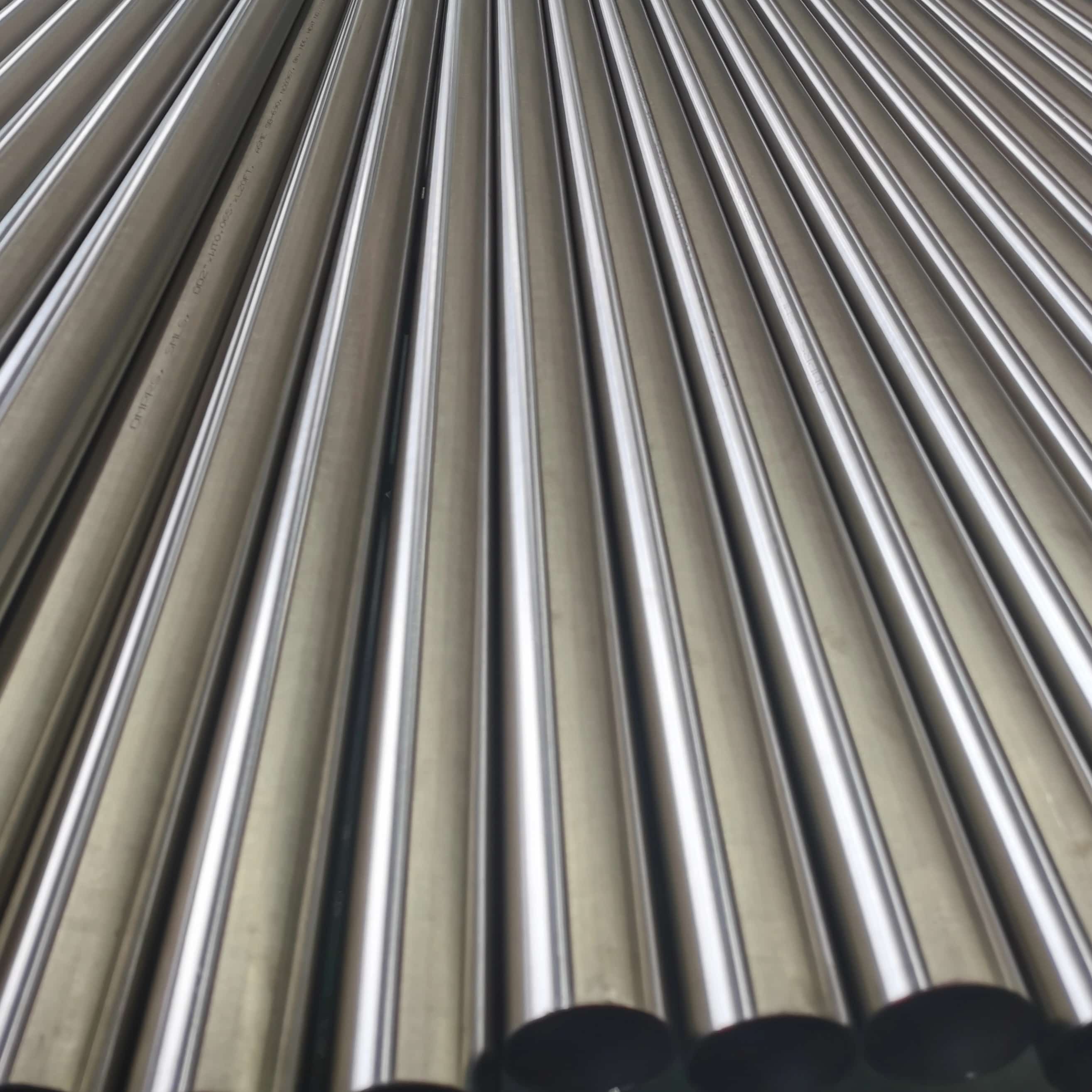 Desalinización Semiconductor Inconel 600 N06600 Turbinas de tubo de recocido brillante de acero inoxidable (BA)