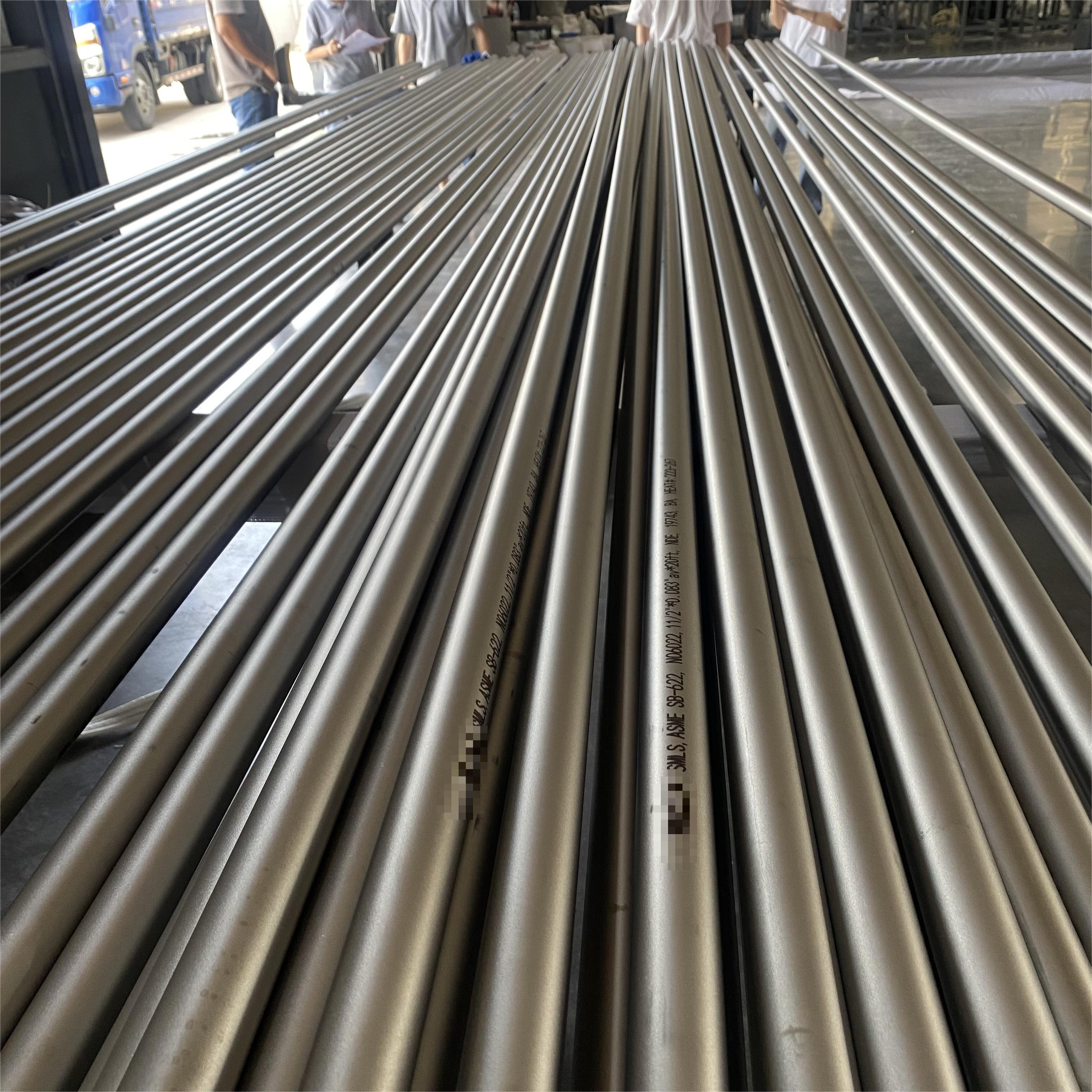 Construcción naval Potencia eléctrica N06600 Inconel 600 Tubo de aleación de níquel sin costura 6m