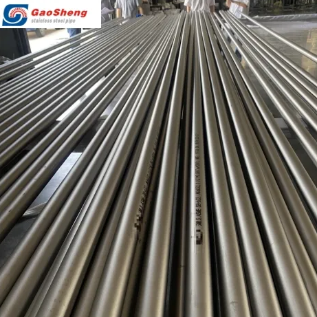 Tubería de acero inoxidable sin costura pulida en frío Inconel 601 N06601 de aleación de níquel fabricada en China