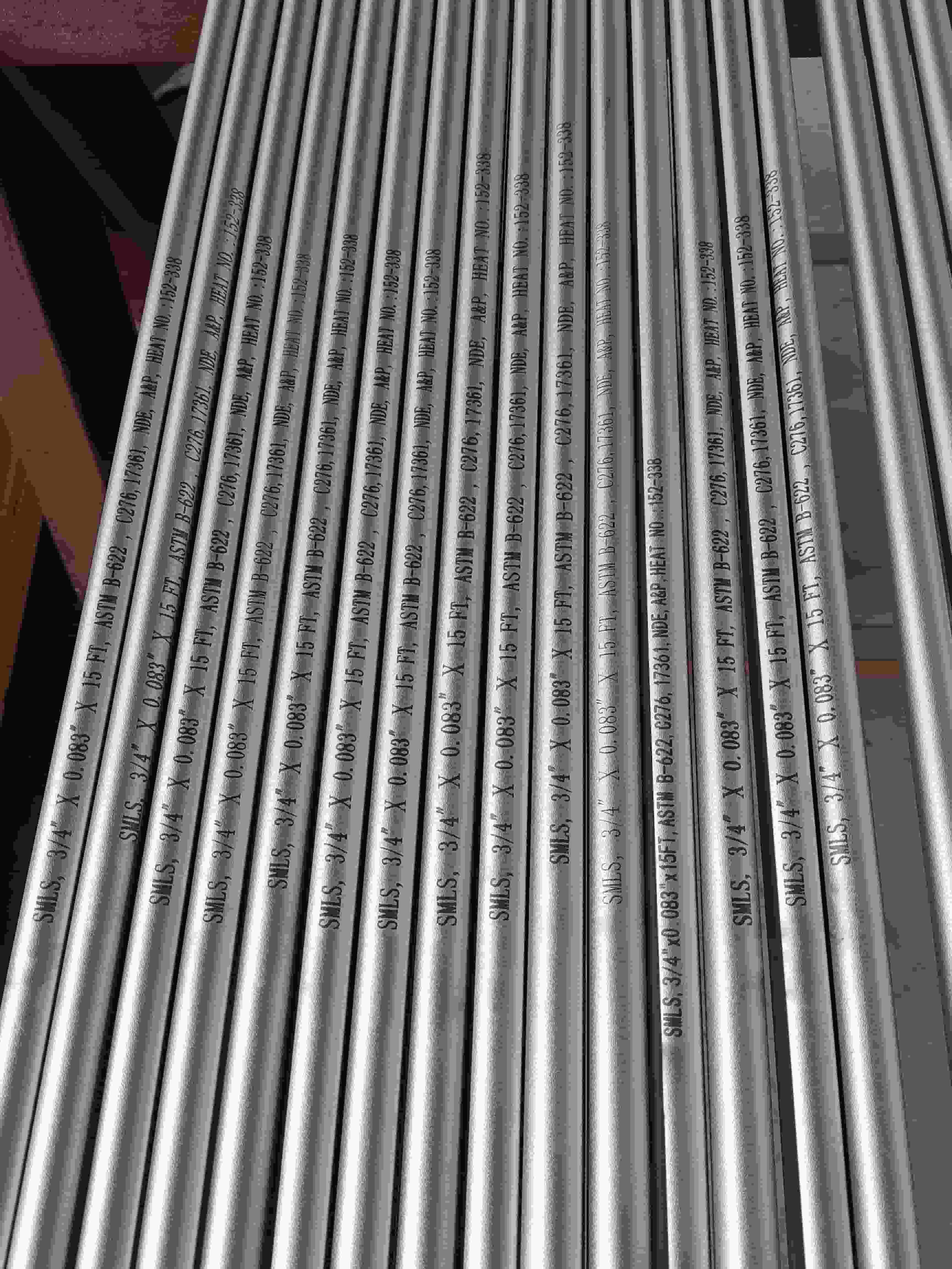 Alta precisión ISO9001 ASTM C276 HASTELLOY Bright Recocido de acero inoxidable Tubos sin costura