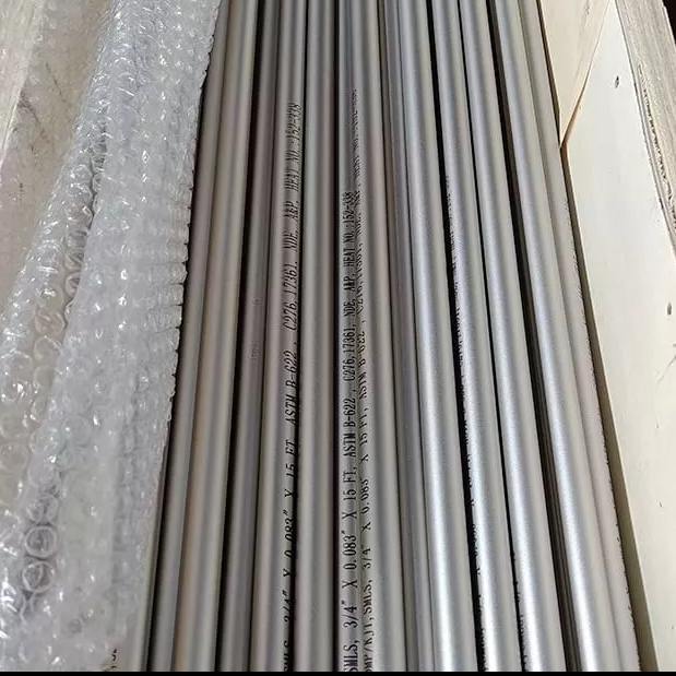 Alta precisión ISO9001 ASTM C276 HASTELLOY Bright Recocido de acero inoxidable Tubos sin costura