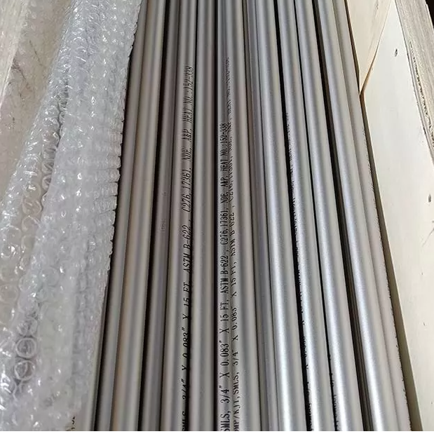 Alta precisión ISO9001 ASTM C276 HASTELLOY Bright Recocido de acero inoxidable Tubos sin costura