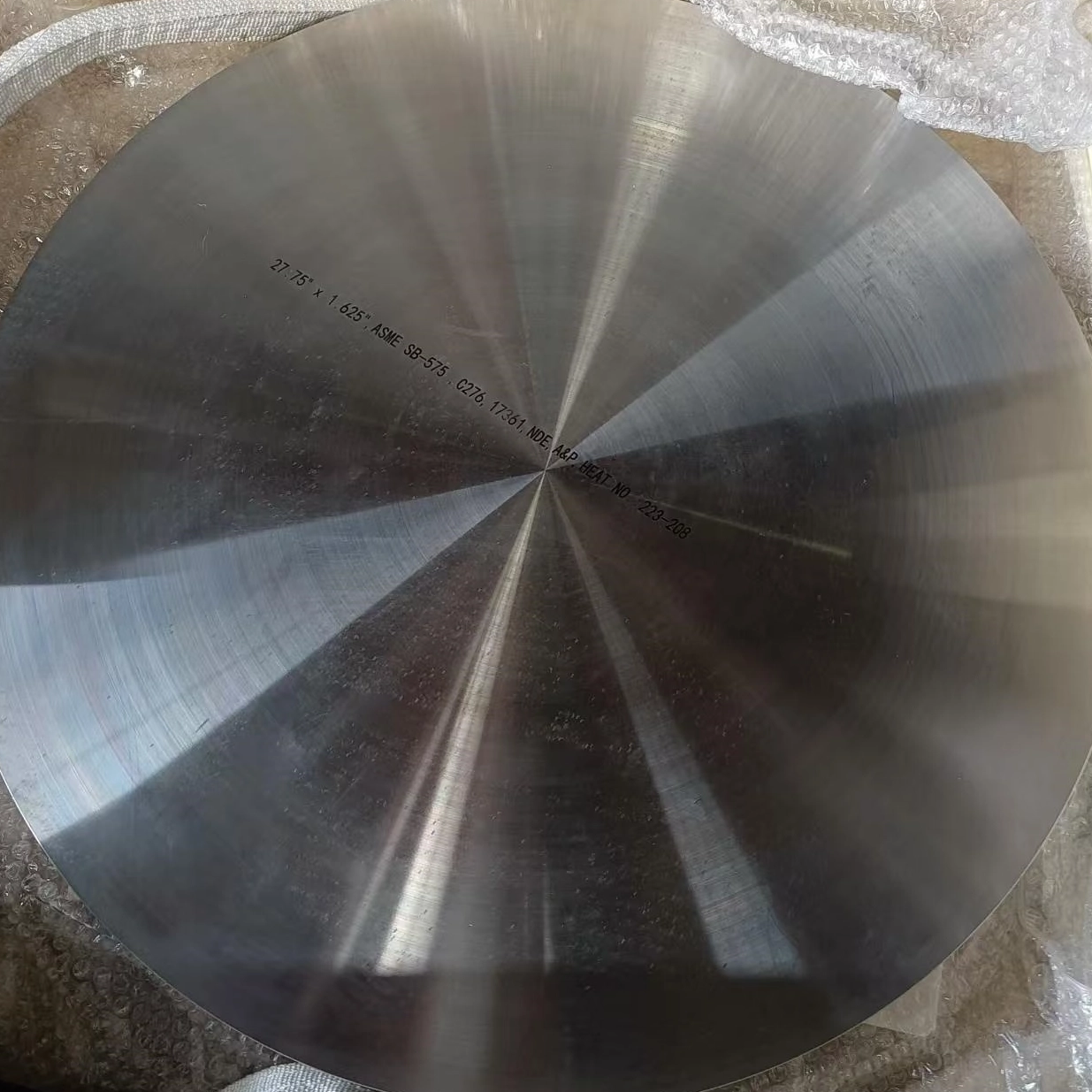 ¿El óxido de acero níquel chapado?